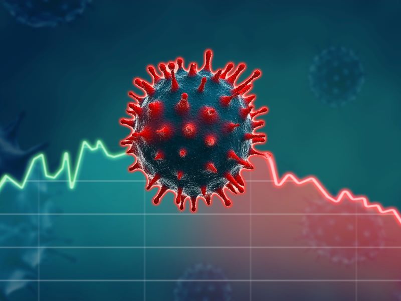 Illustration of coronavirus