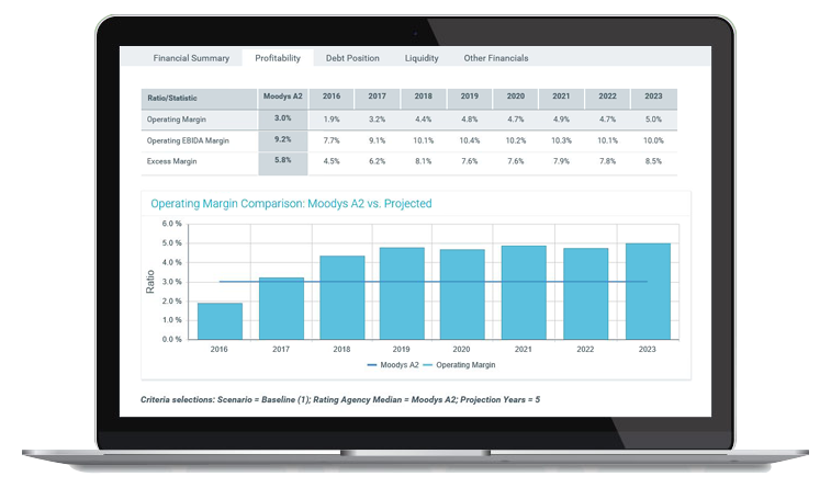 long range financial planning screenshot